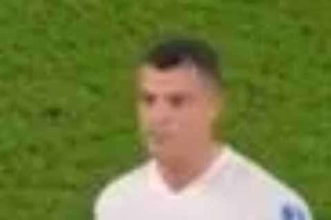 Xhaka’s dad fumes at journalist after she slams Arsenal star’s ‘disgraceful’ gesture in Switzerland’s World Cup win