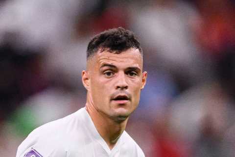 Arsenal star Granit Xhaka to fly straight to Dubai mid-season training camp after heartbreaking World Cup exit