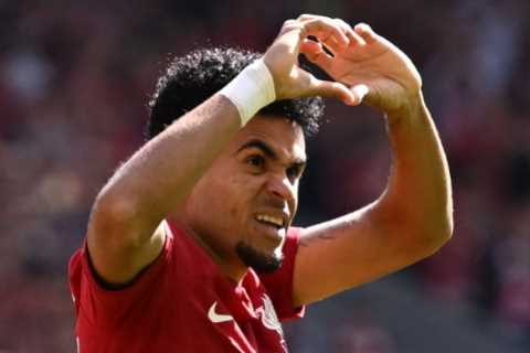 Liverpool in huge blow with Luis Diaz out for THREE MONTHS after having surgery on knee injury