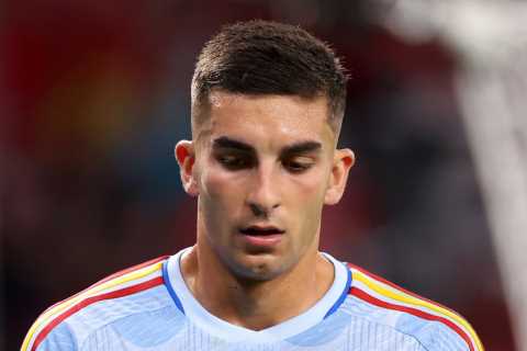 Arsenal ‘considering January transfer swoop for Barcelona star Ferran Torres’ after Gabriel Jesus injury