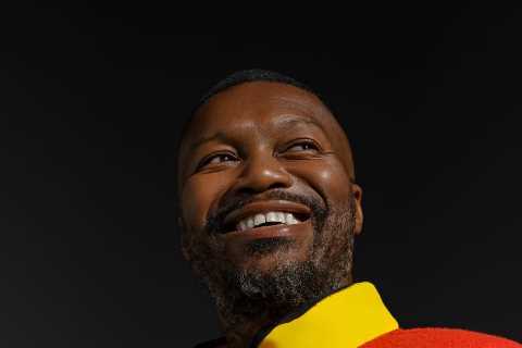 Ex-Liverpool star Djibril Cisse becomes model for supermarket chain Lidl who launch range of clothes and bags