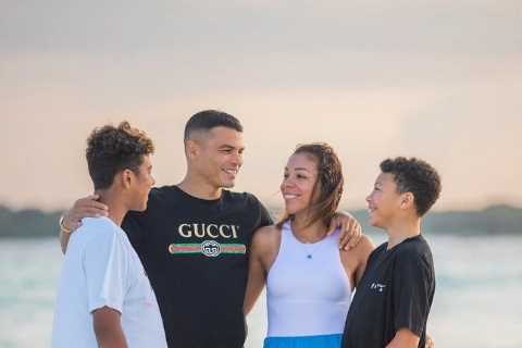 Chelsea star Thiago Silva enjoys Maldives break with stunning wife and kids after Brazil’s World Cup heartbreak