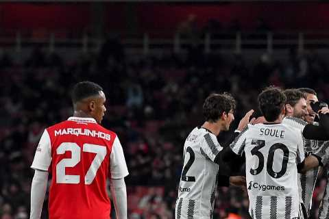 Arsenal 0 Juventus 2: Gunners score TWO own goals but look toothless in attack as Nketiah struggles to replace Jesus
