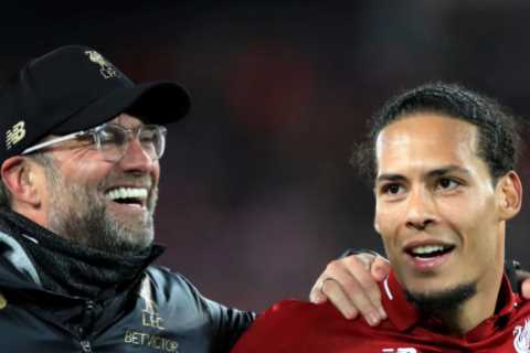 Liverpool boss Jurgen Klopp hints Virgil van Dijk will miss Man City clash after World Cup exploits