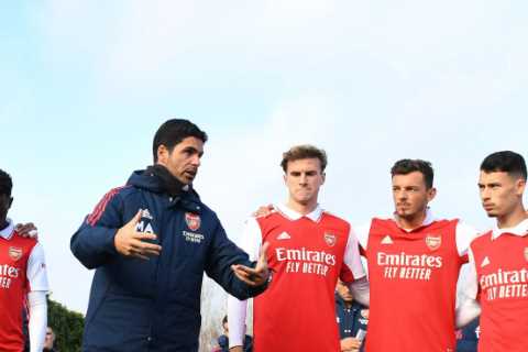 Full strength Arsenal held to 0-0 draw by Luton as Xhaka, Saka, Ramsdale and White start in behind closed doors friendly