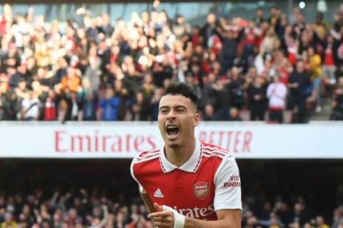 Arsenal star Gabriel Martinelli set to sign new long-term deal worth £200,000-a-week as talks with Saka continue