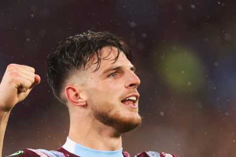 Chelsea leading race for Declan Rice transfer ahead of Man Utd as his old club target swoop from West Ham