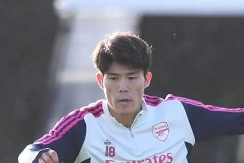 Arsenal top of the table and on top of the world as Arteta welcomes Tomiyasu back to training ahead of Brighton clash