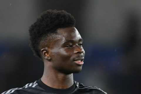 Arsenal ‘trigger clause in Bukayo Saka’s contract to keep him at club for another year’ amid Man City transfer interest