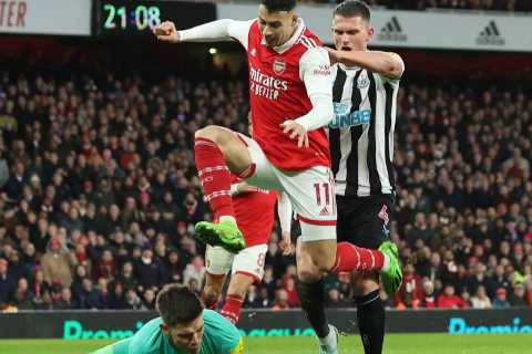 Arsenal 0 Newcastle 0: Gunners miss chance to extend Prem lead to 10 points after fiery stalemate at the Emirates