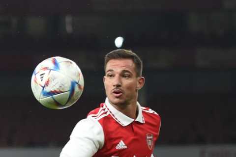 Arsenal desperate to offload Cedric Soares from wage bill this month but huge demands putting Fulham off transfer swoop