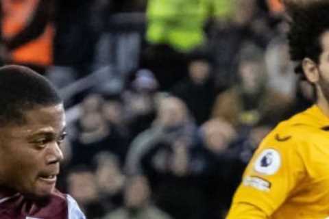 Fans all say the same thing as Aston Villa’s Leon Bailey cries uncontrollably after missing last gasp sitter vs Wolves
