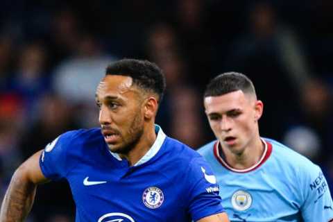 Humiliation for Chelsea star Aubameyang as he’s taken off AFTER being subbed on with team desperate for goal vs Man City