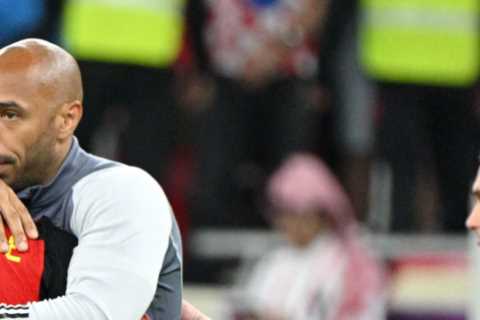 Arsenal icon Thierry Henry ‘wants to return to management with Belgium despite deal being worth less than Martinez’s’
