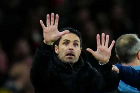 Mikel Arteta vows not to tone down his touchline antics despite criticism as he bids to inspire Arsenal to title glory