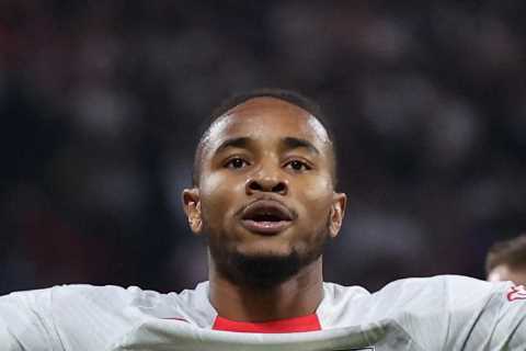 Chelsea-bound Christopher Nkunku will not play until end of February as his recovery from knee injury drags on