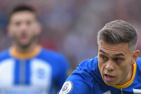 Tottenham face transfer battle with bitter rivals Arsenal in bid to sign Brighton star Leandro Trossard