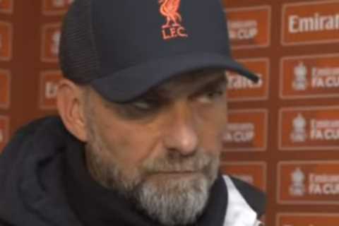 Watch awkward moment Liverpool boss Klopp asks ex-Man City star Nedum Onuoha if he’s ever played football live on TV