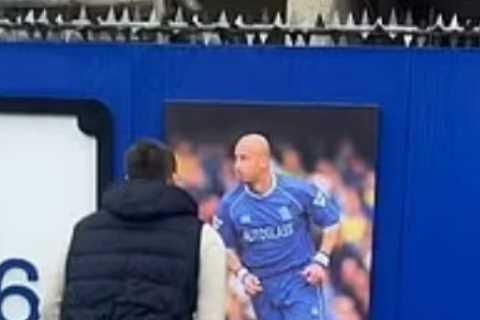 John Terry breaks down in tears as he pays respects to Chelsea legend Gianluca Vialli at Stamford Bridge