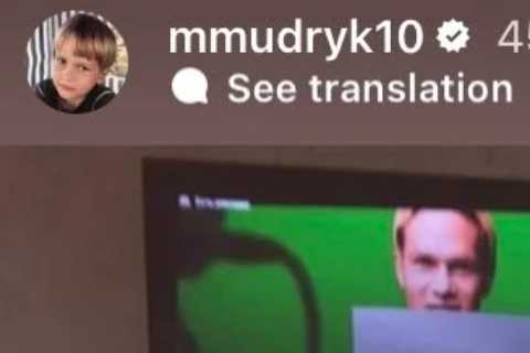 Mykhailo Mudryk all-but confirms Arsenal transfer as he subtly posts picture of himself in club shirt on his Instagram