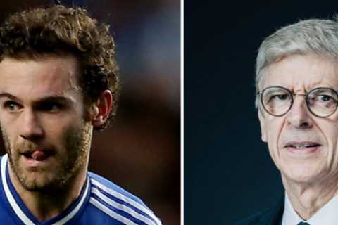 Arsenal missed Juan Mata transfer in 2011 because of ‘Wenger’s dithering’ over fee, before he signed for Chelsea