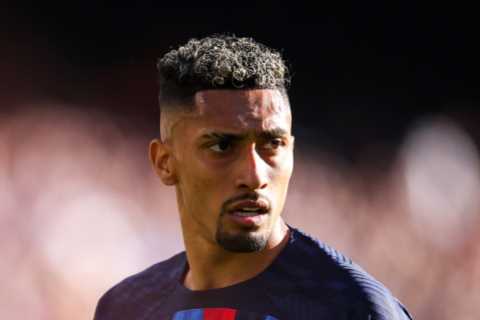 Arsenal ‘revive Raphinha transfer interest and make contact with Barcelona after Chelsea hijack Mudryk deal’