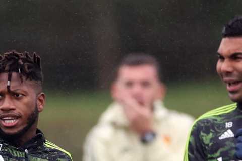 Man Utd stars Casemiro and Fred will MISS crunch clash against Arsenal if they get booked against Crystal Palace