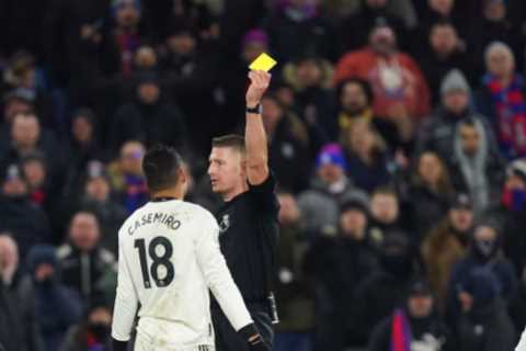 ‘He cost Man Utd victory’ – Piers Morgan again blasts Casemiro as he trolls Rio Ferdinand after star banned for Arsenal