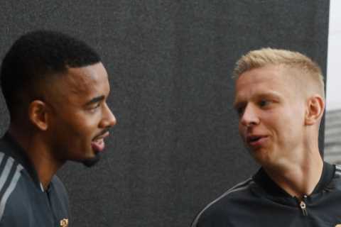 Gabriel Jesus reveals Zinchenko is Arsenal squad’s biggest joker, but says ‘he wanted to kill me’ when he hit back