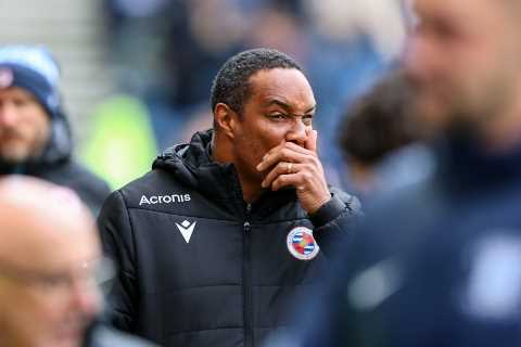 Man Utd legend Paul Ince ‘on brink of being sacked as Reading manager’ after crisis talks over horror form