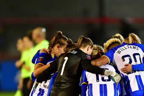 Phillips backs Brighton to rise to Women’s FA Cup semi-final challenge against Manchester United