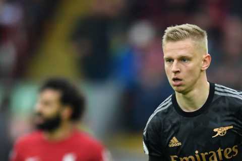 Arsenal in huge blow with Oleksandr Zinchenko out of West Ham clash with groin injury in worry for Arteta