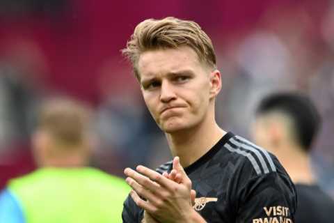 Arsenal star Odegaard ‘would have had little tear roll down his face when he found out Arteta took Saka out for dinner’