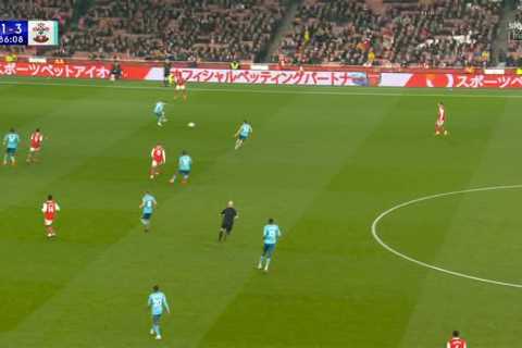 ‘Shame on them’ – Arsenal fans SLATED after huge number leave early and miss incredible late comeback vs Southampton
