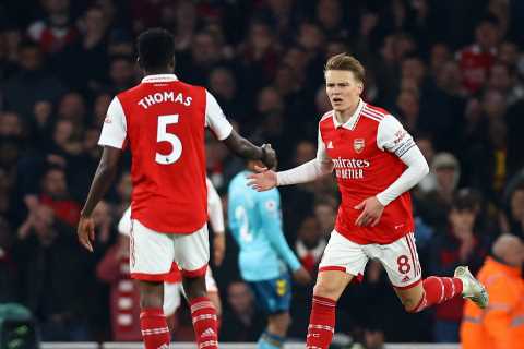 Arsenal 3 Southampton 3: Premier League classic as Gunners stage late comeback but title tilt still suffers major blow