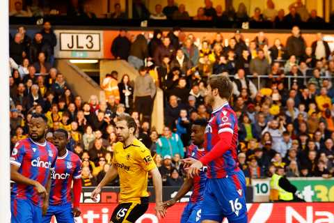 Wolves 2 Crystal Palace 0: Watch Joachim Andersen ‘score two own goals in one’ in disaster moment