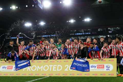 Sheffield United back in the big-time as Sander Berge and Anel Ahmedhidzic seal promotion to Premier League vs West Brom