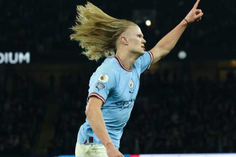 Fans say Erling Haaland found it ‘too easy’ after spotting what Man City star did in final few minutes against Arsenal