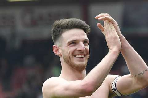 Declan Rice ‘top of Arsenal’s summer transfer wishlist along with Chelsea star and Blues target’
