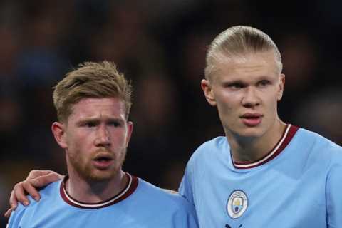 Kevin De Bruyne gives cheeky response to journalist when asked how he celebrated win over Arsenal