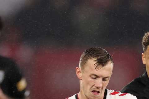 James Ward-Prowse forced off with illness at half-time of Bournemouth clash in huge blow to Southampton