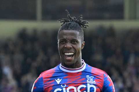 Crystal Palace 4 West Ham 3: Relegation fight thriller leaves Eagles all-but safe as Zaha returns from injury with goal