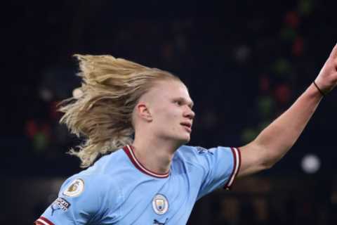Erling Haaland miles ahead in Europe’s Golden Boot race but current and former Arsenal stars make top 10