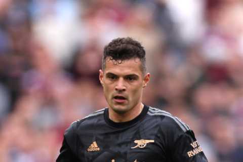Granit Xhaka facing Arsenal transfer exit with Gunners ready to listen to offers for midfielder and outcast defender