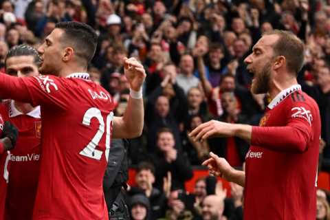 Man Utd 1 Aston Villa 0: Bruno Fernandes gives Ten Hag huge Champions League qualification boost in hard-fought win