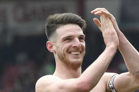 Arsenal in Declan Rice transfer boost as West Ham line up World Cup star as replacement