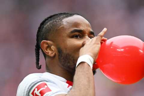 Heartwarming reason why incoming Chelsea star Christopher Nkunku celebrates by blowing up balloon