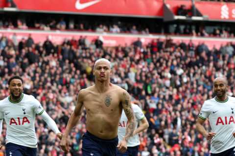 ‘He doesn’t care at all’ – Premier League stars in stitches at Richarlison taking shirt off and having goals disallowed