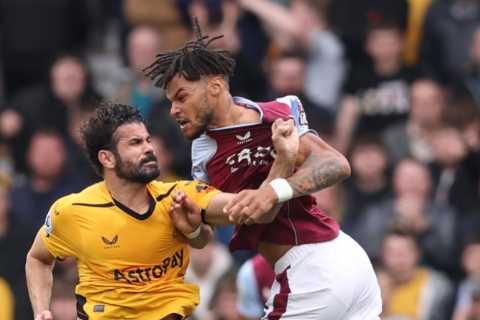 Fans all say the same thing as Chelsea cult hero Diego Costa scuffles with Mings in Wolves vs Aston Villa clash