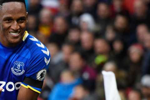 Yerry Mina ‘to leave Everton on free transfer after club make no effort to renew his contract’